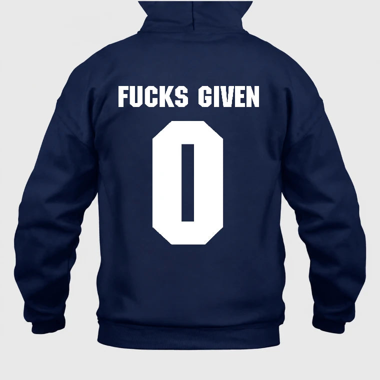 Funny Sarcastic Adult Humor Shirt - T-Shirt, Long Sleeve, Sweatshirt & Hoodie - Hoodie - Navy - Back