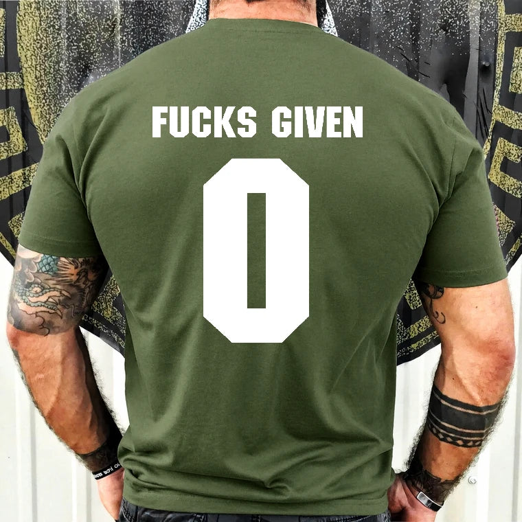 Funny Sarcastic Adult Humor Shirt - T-Shirt, Long Sleeve, Sweatshirt & Hoodie - T-Shirt - Military Green - Back