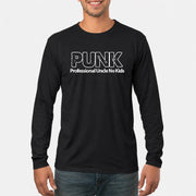 PUNK – Professional Uncle No Kids Funny Uncle Shirt - T-Shirt, Long Sleeve, Sweatshirt & Hoodie - Long Sleeve - Black - Front
