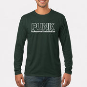 PUNK – Professional Uncle No Kids Funny Uncle Shirt - T-Shirt, Long Sleeve, Sweatshirt & Hoodie - Long Sleeve - Forest Green - Front
