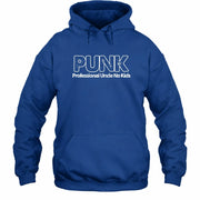 PUNK – Professional Uncle No Kids Funny Uncle Shirt - T-Shirt, Long Sleeve, Sweatshirt & Hoodie - Hoodie - Royal - Front