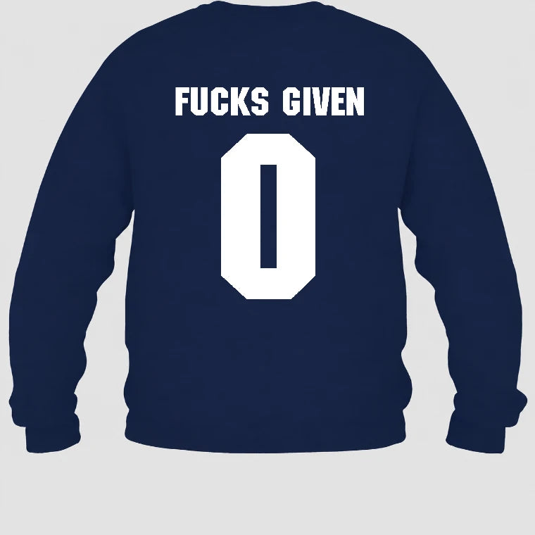 Funny Sarcastic Adult Humor Shirt - T-Shirt, Long Sleeve, Sweatshirt & Hoodie - Sweatshirt - Navy - Back
